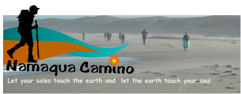 Let your soles touch the earth and  let the earth touch your soul Namaqua Camino